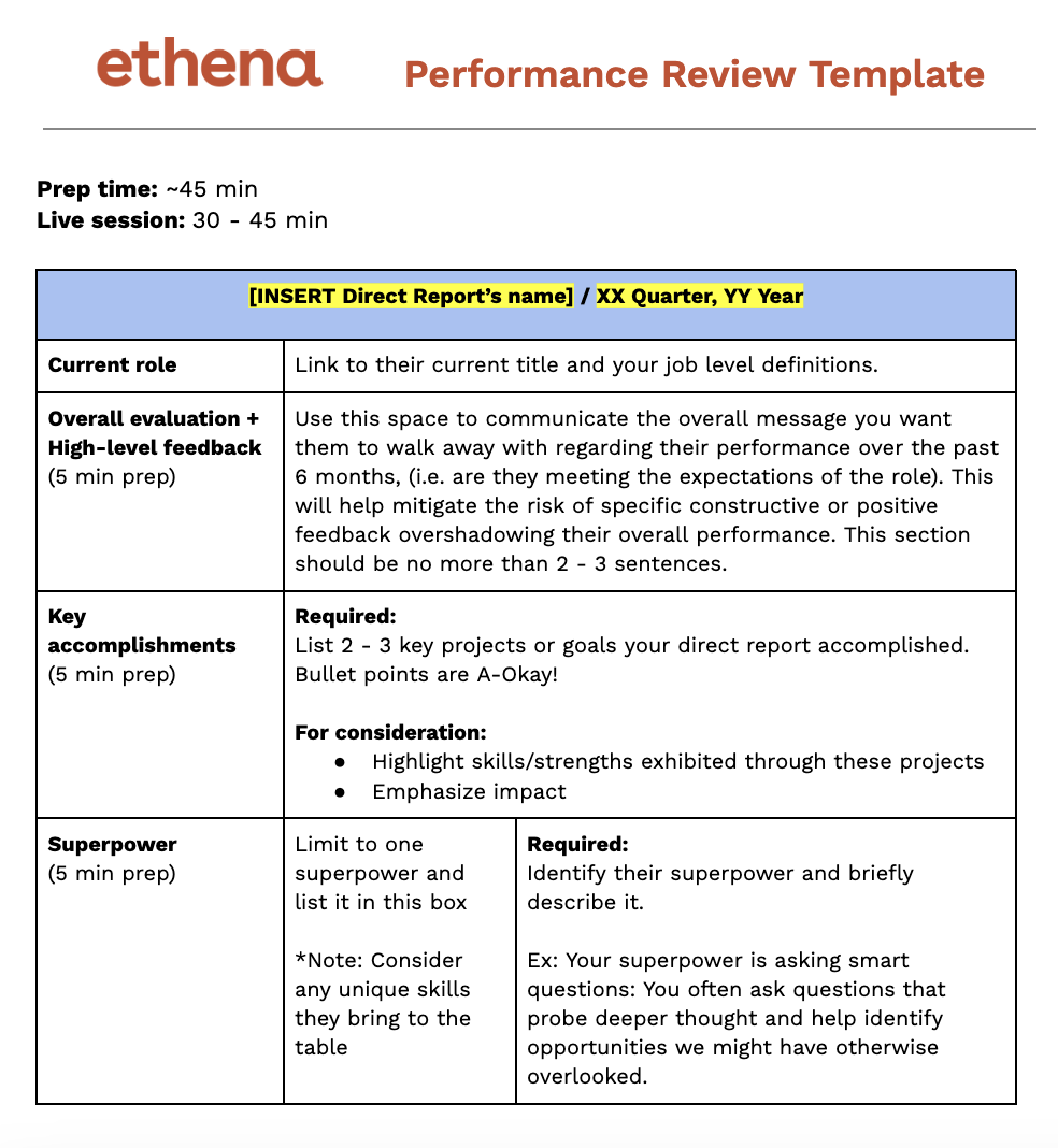 Detailed Performance Review Template Fusebase - Premium HD Minimal Backgrounds | Free Download